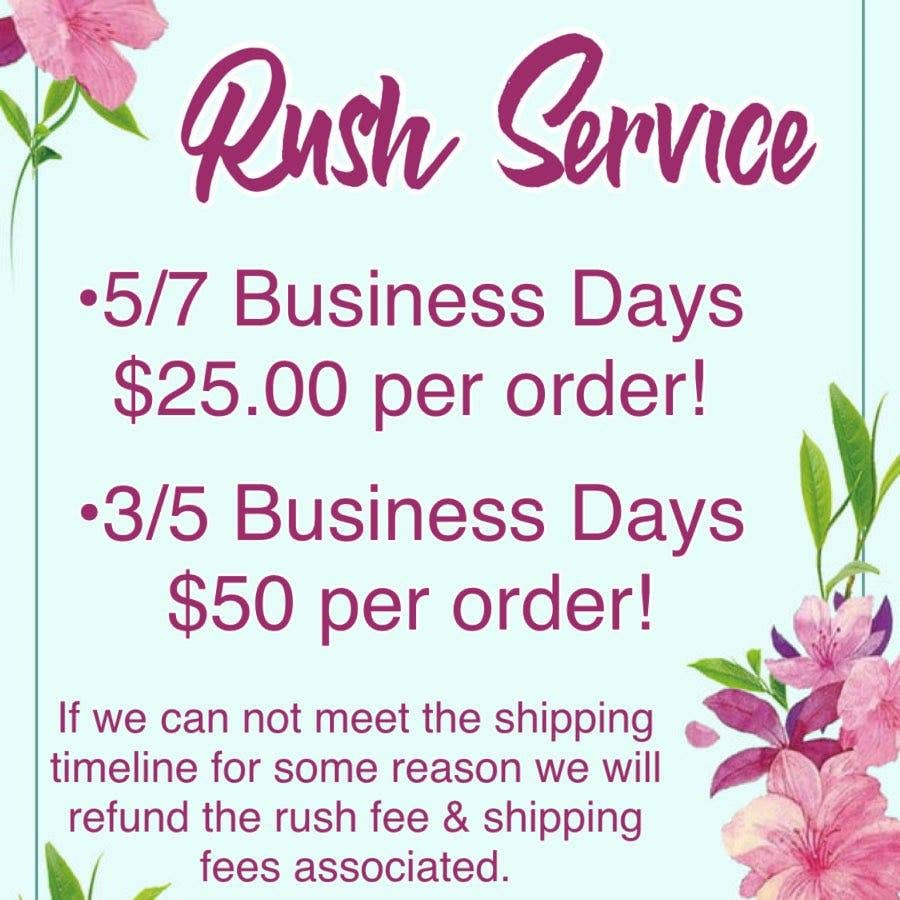 RUSH SERVICE (Add-on)