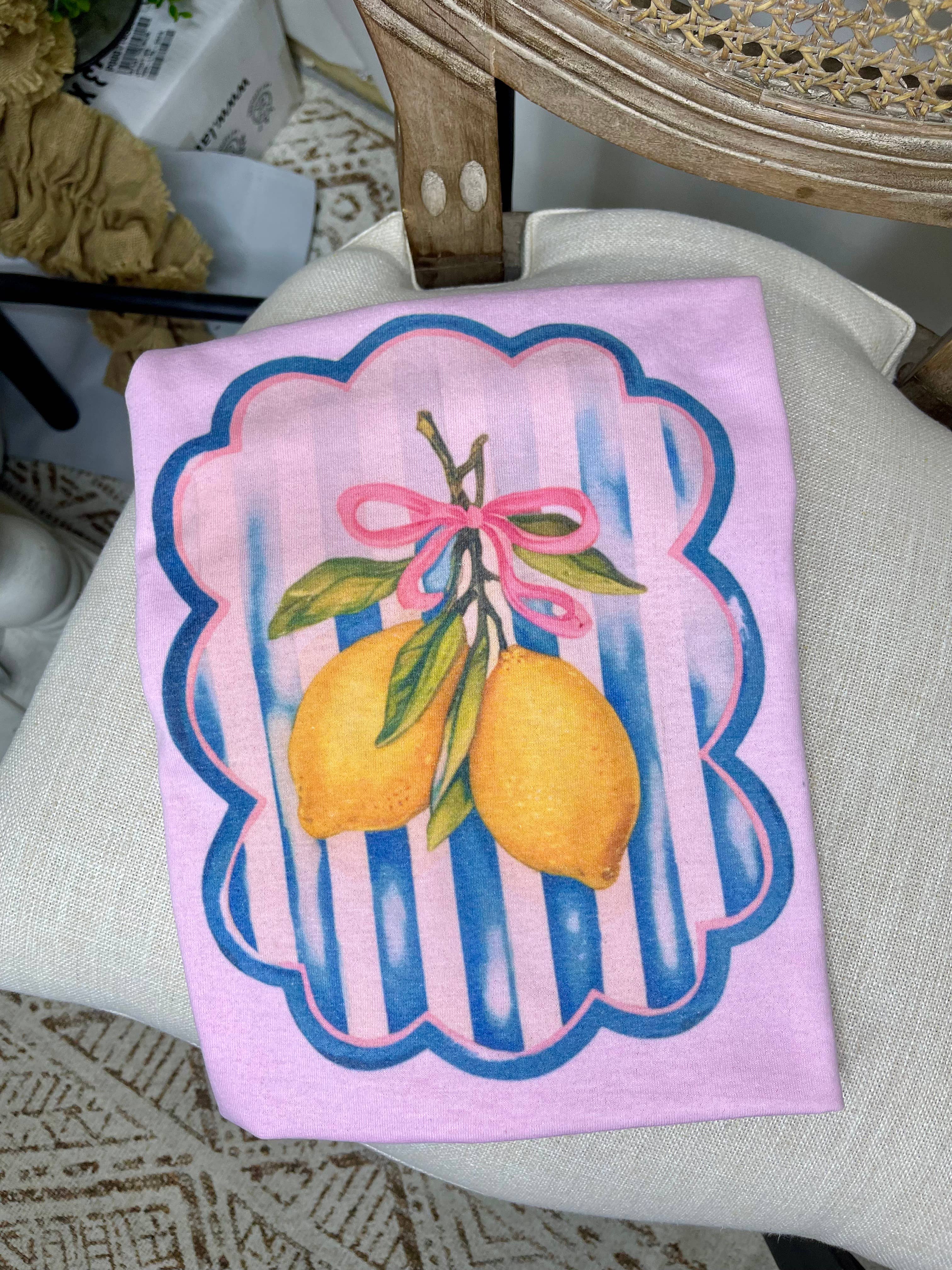 Sweet Lemon Bow Tee
