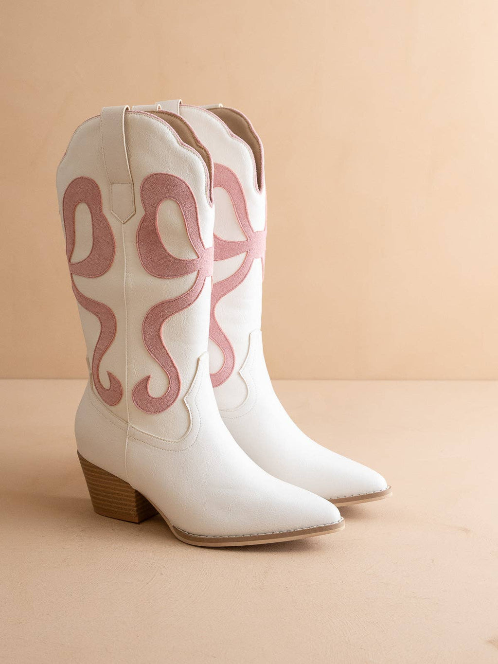 The Bowie | Pink Western Boot