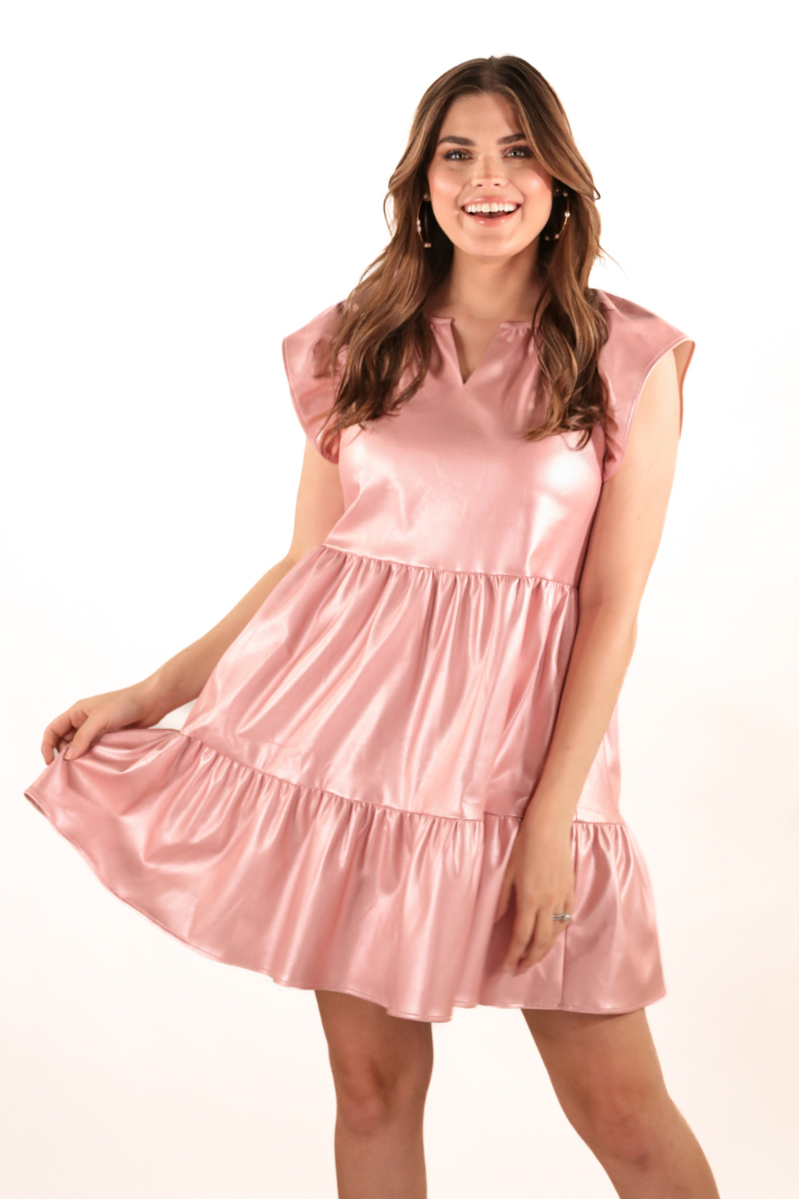 Huxley Faux Leather Dress