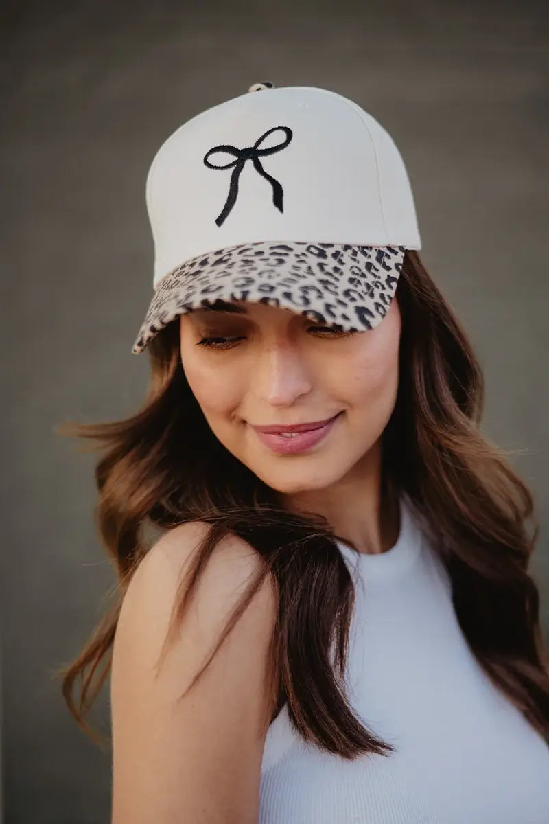 Coquette Bow Vintage Trucker Hat