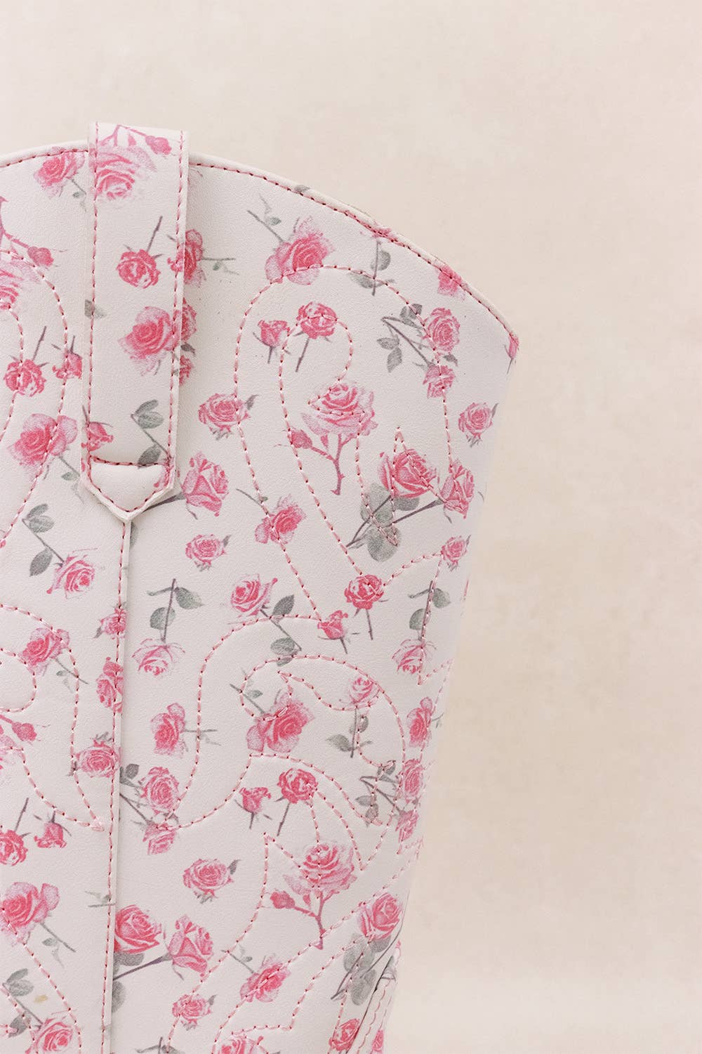 DAYLA - Chic Floral Print Western Boots 