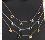 GOLD MAMA NECKLACE