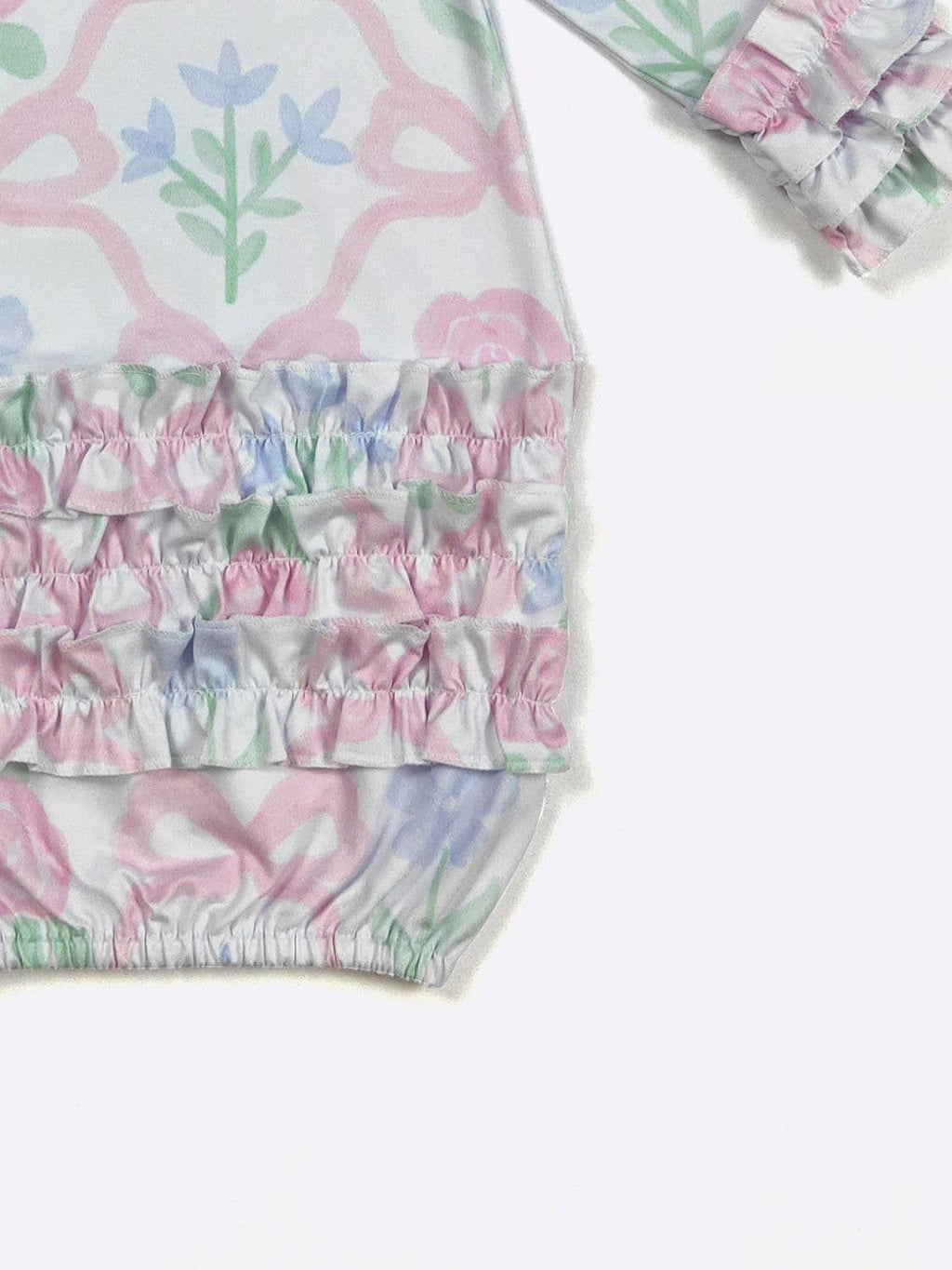 Pastel Coquette Baby Gown