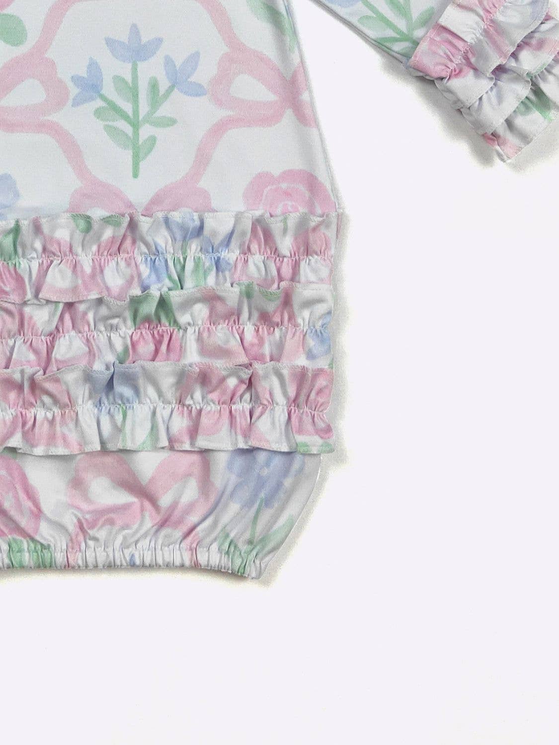 Pastel Coquette Baby Gown