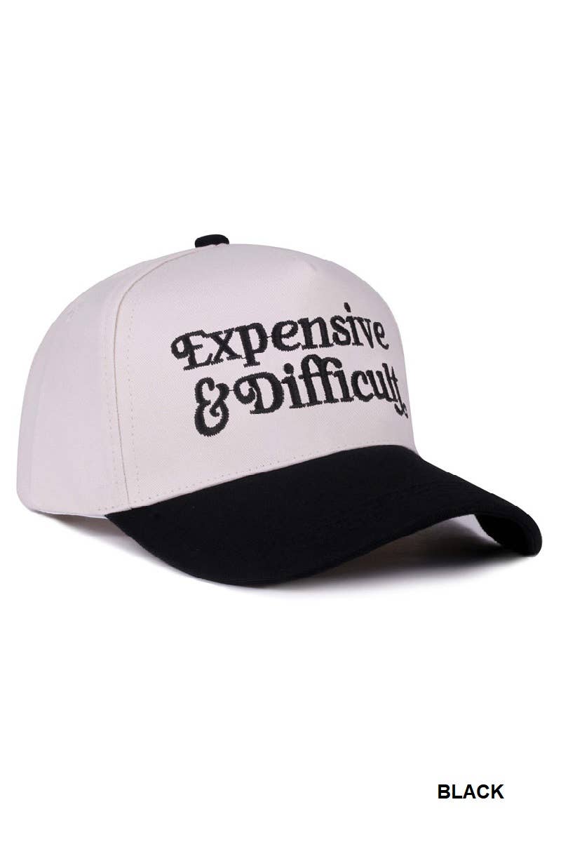 Expensive & Difficult Two Tone Trucker Hat