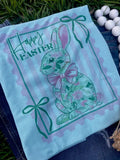 Happy Easter Floral Bunny Tee