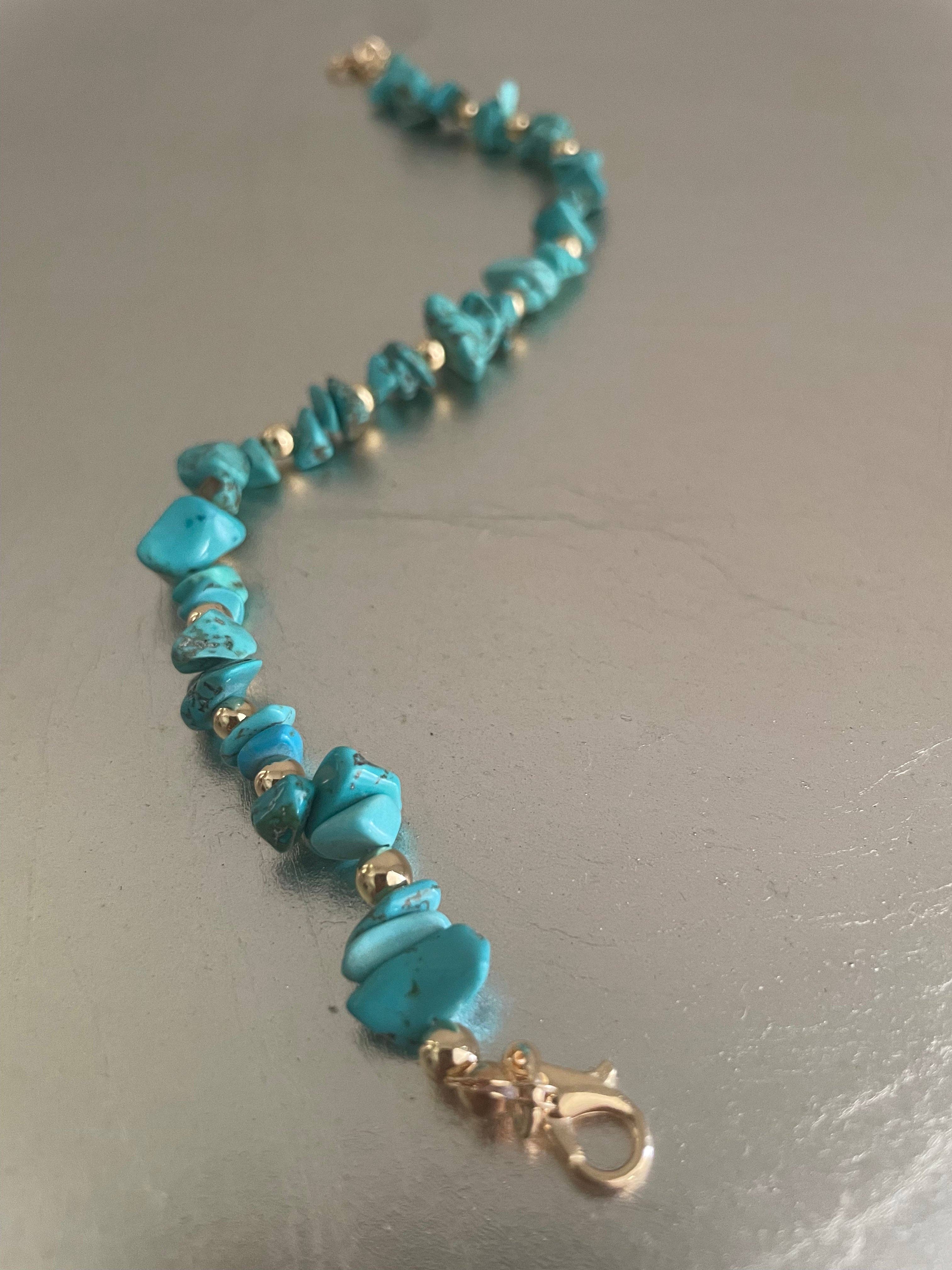 Turquoise Rocks Trucker Hat Chain