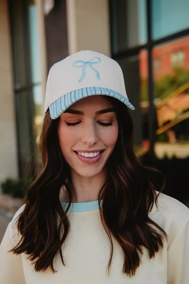 Coquette Bow Vintage Trucker Hat