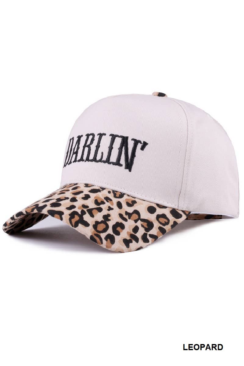 “Darlin” Two Toned Trucker Hat