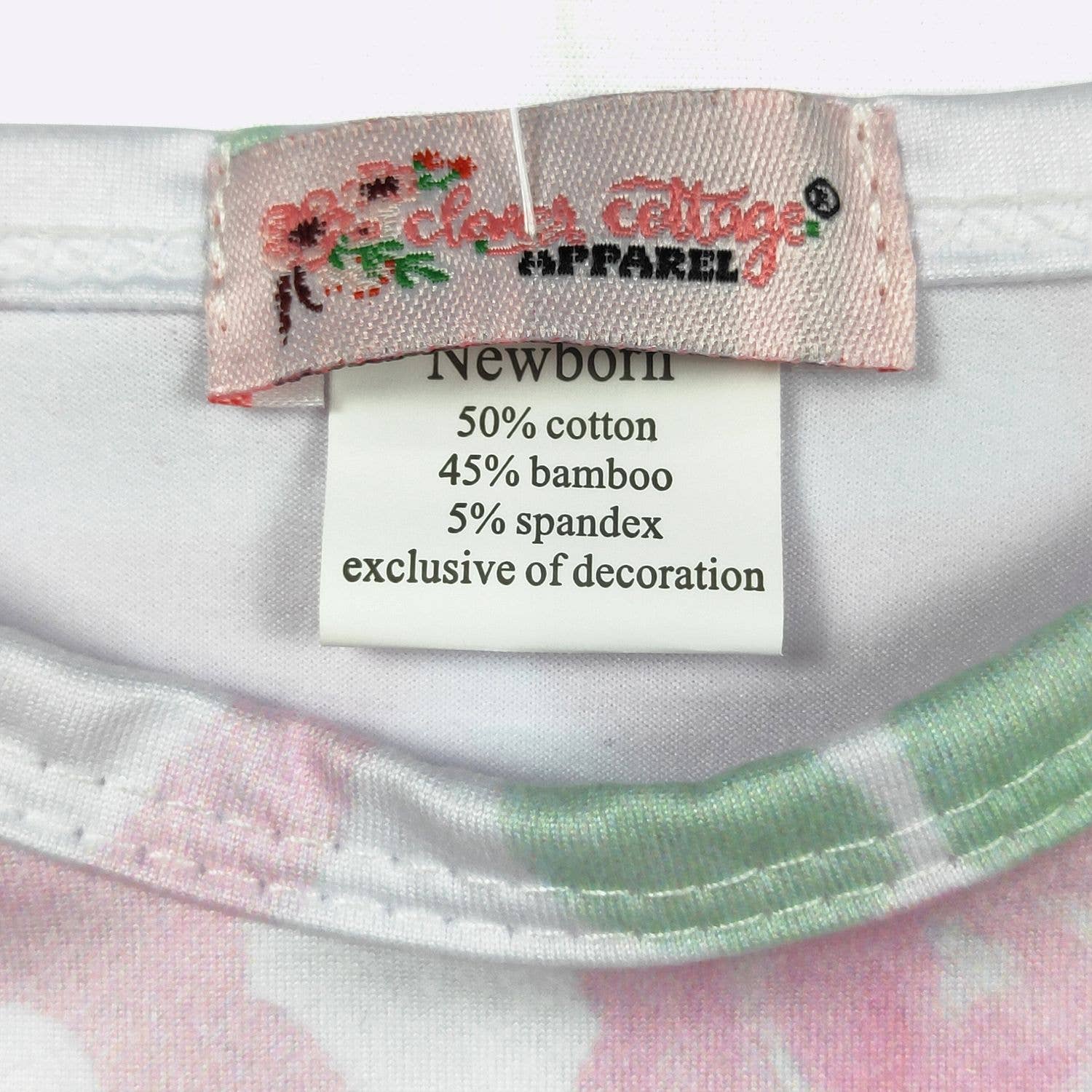 Pastel Coquette Baby Gown